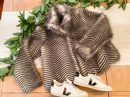 Dressing Up & Dressing Down Faux Fur