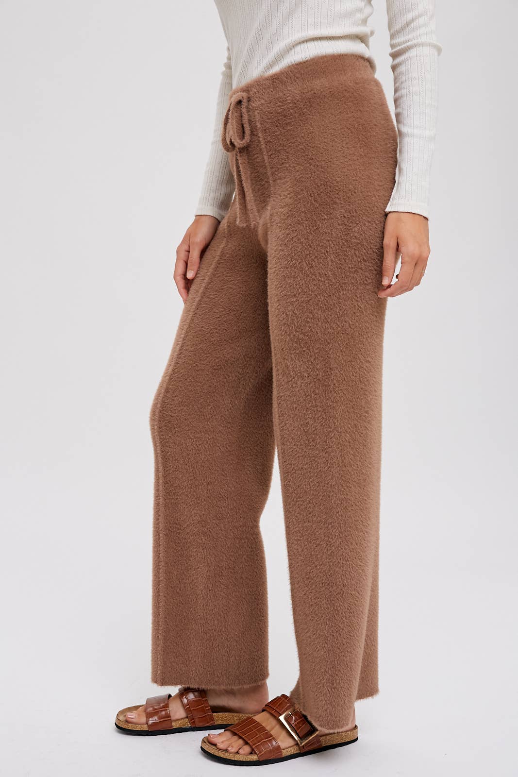 Fuzzy Knit Lounge Pants