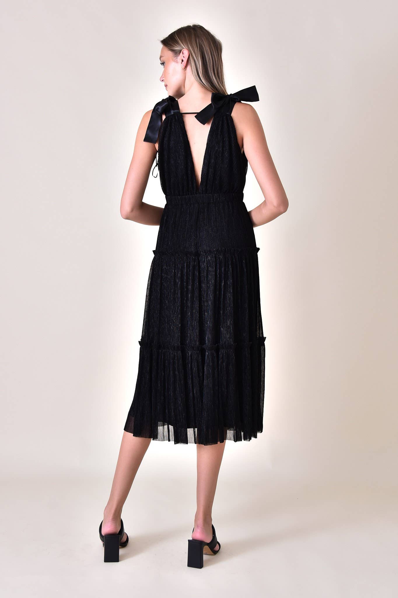 Tiered Midi Dress