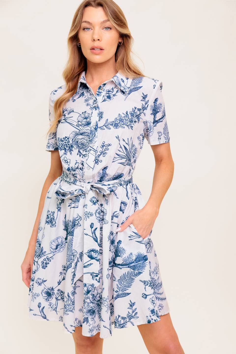 Nautical Noon Mini Dress