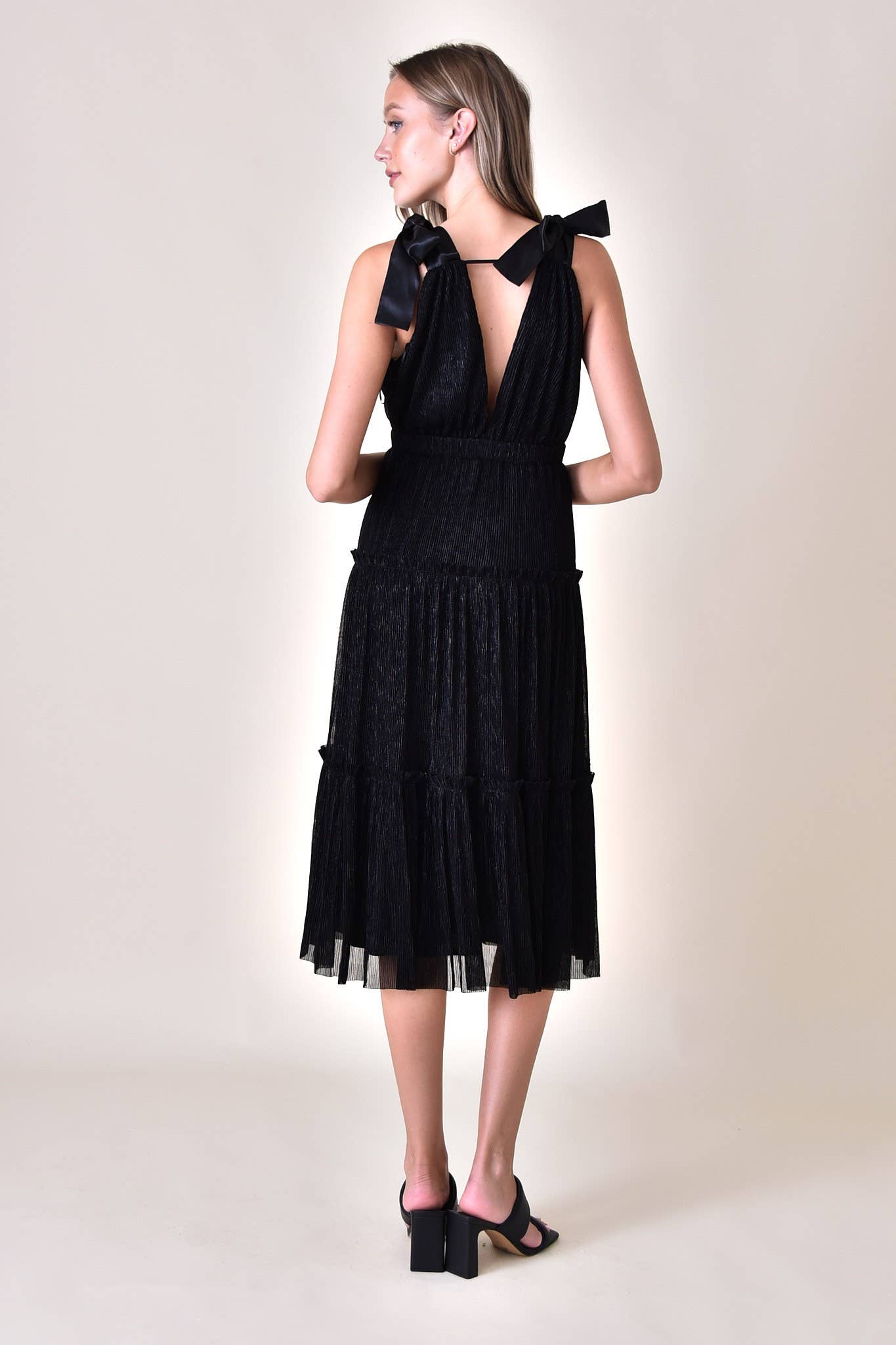 Tiered Midi Dress