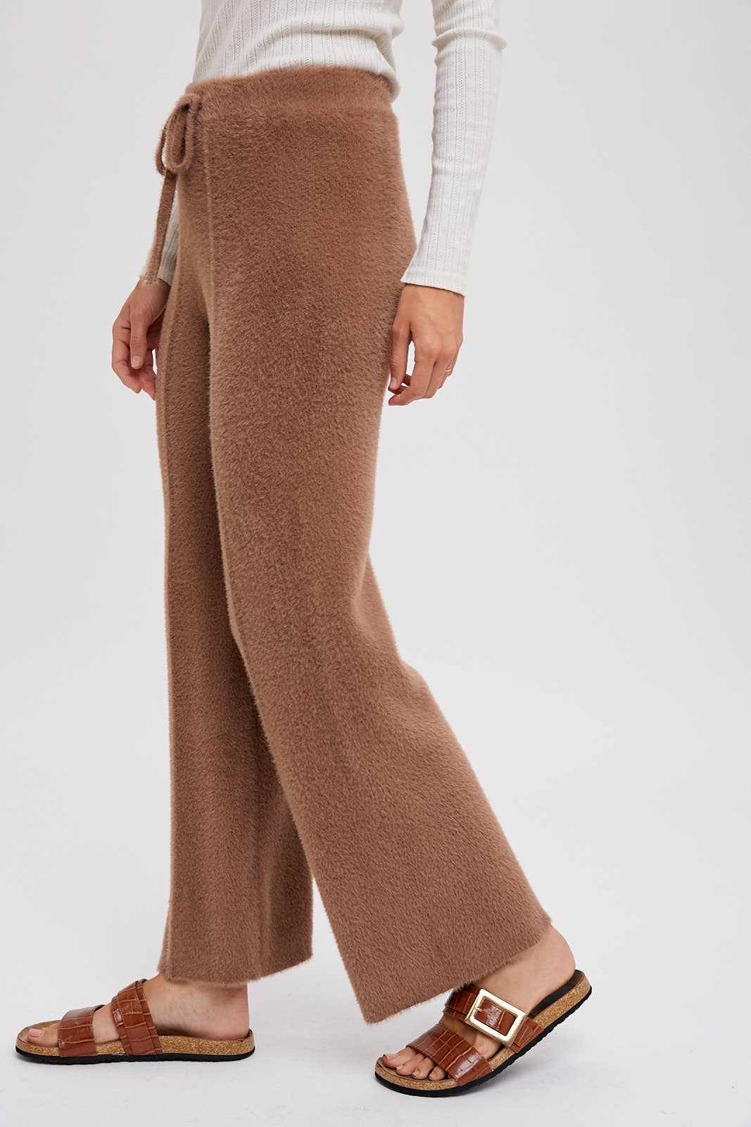 Fuzzy Knit Lounge Pants