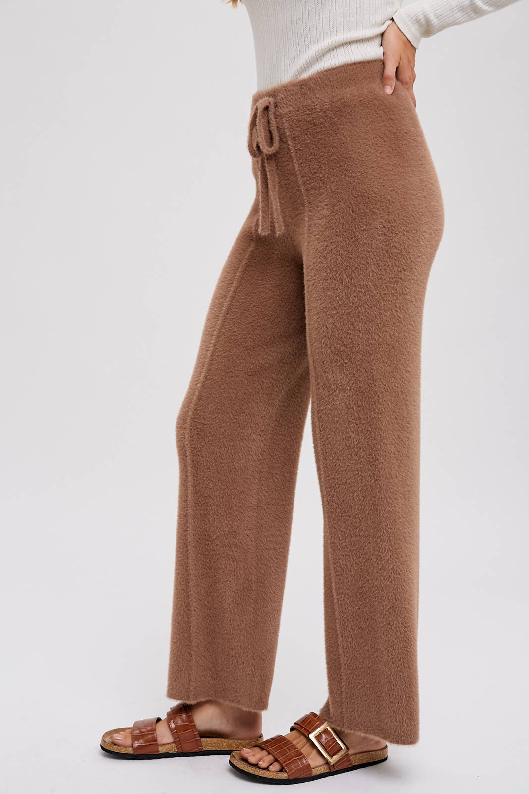 Fuzzy Knit Lounge Pants