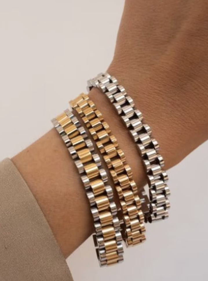 Watch Band Link Bracelet
