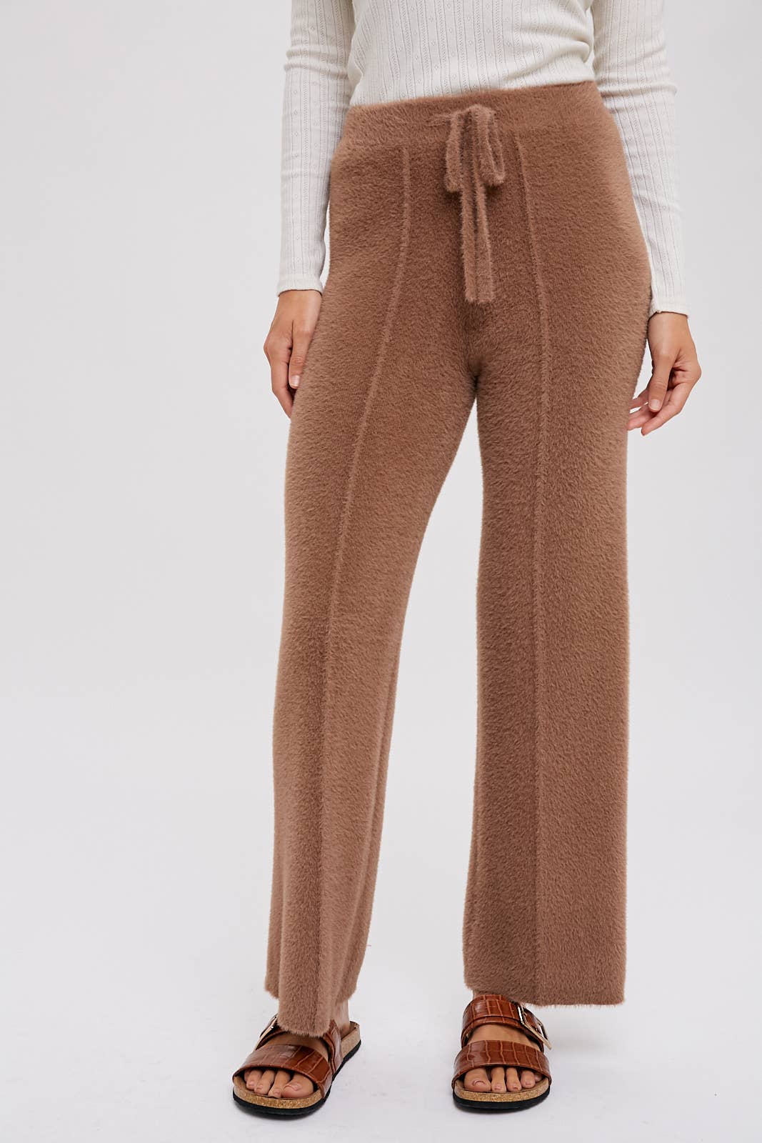 Fuzzy Knit Lounge Pants