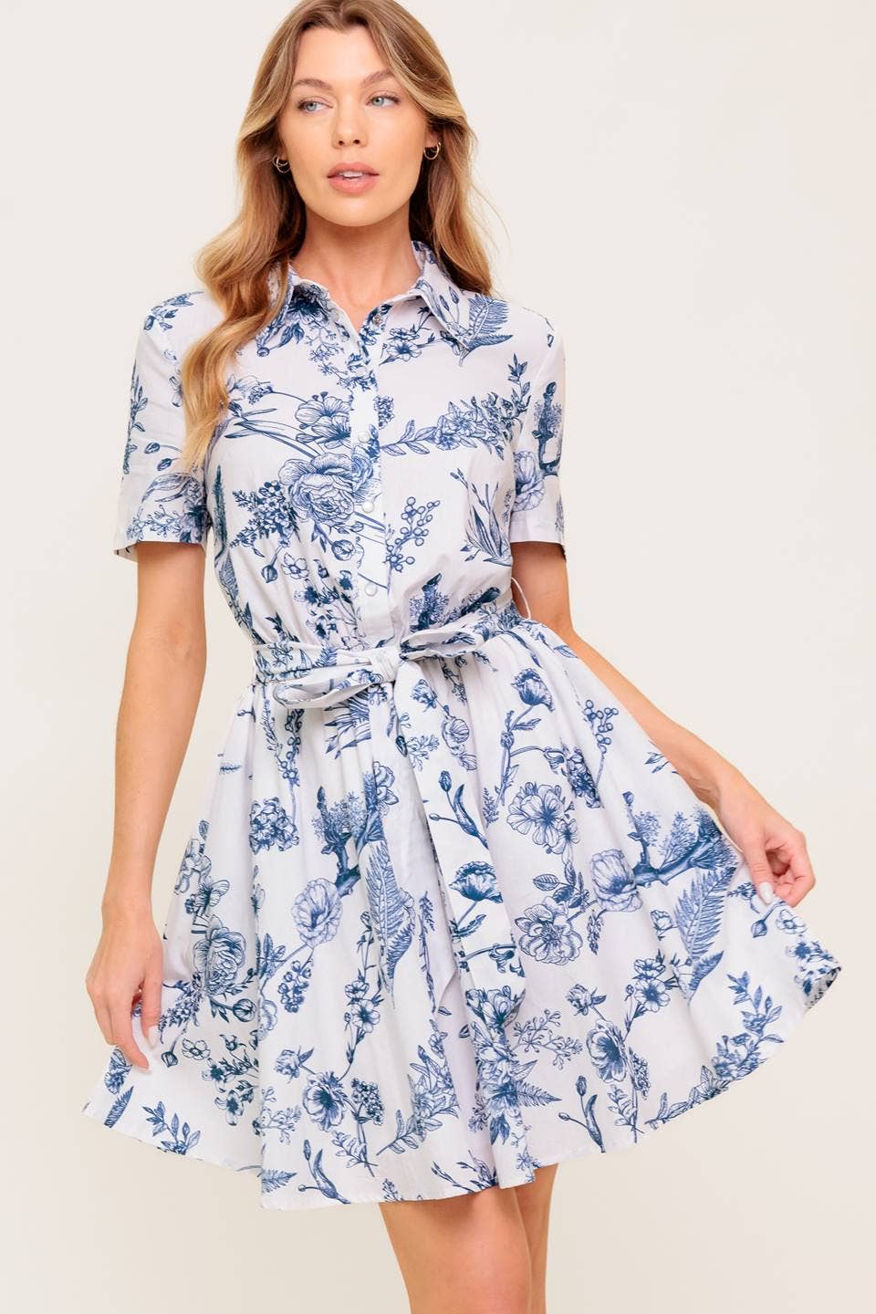 Nautical Noon Mini Dress