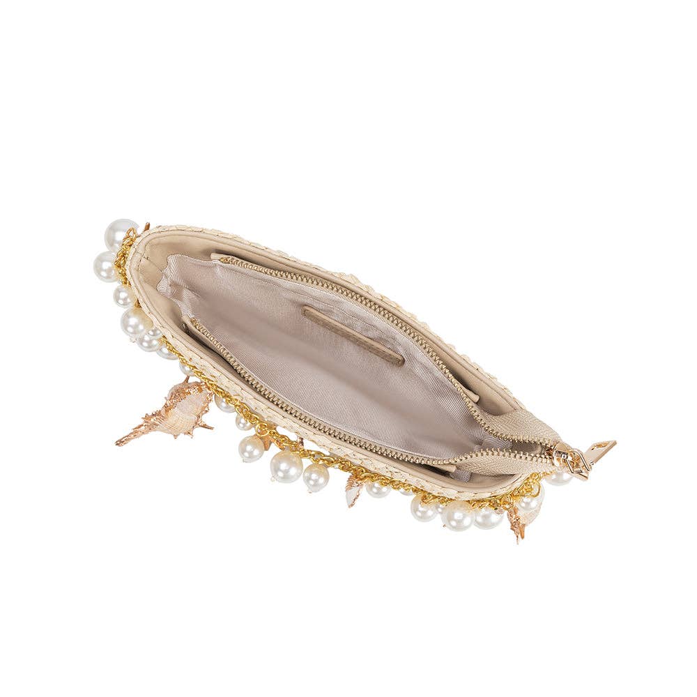 Isla Natural Small Shells Top Handle