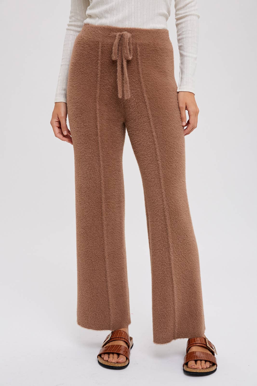 Fuzzy Knit Lounge Pants