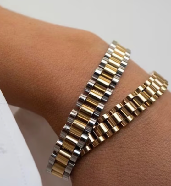 Watch Band Link Bracelet