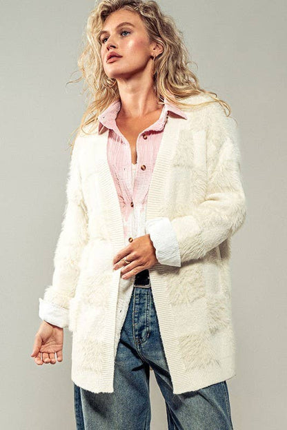 Walking on Fur Open Cardigan