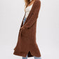 Boucle Long Line Cardigan