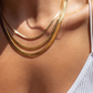 Herringbone Stainless Steel Necklace