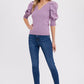 Puff Sleeve VNeck Sweater