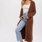 Boucle Long Line Cardigan