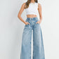 Wide Leg Relaxed Jeans