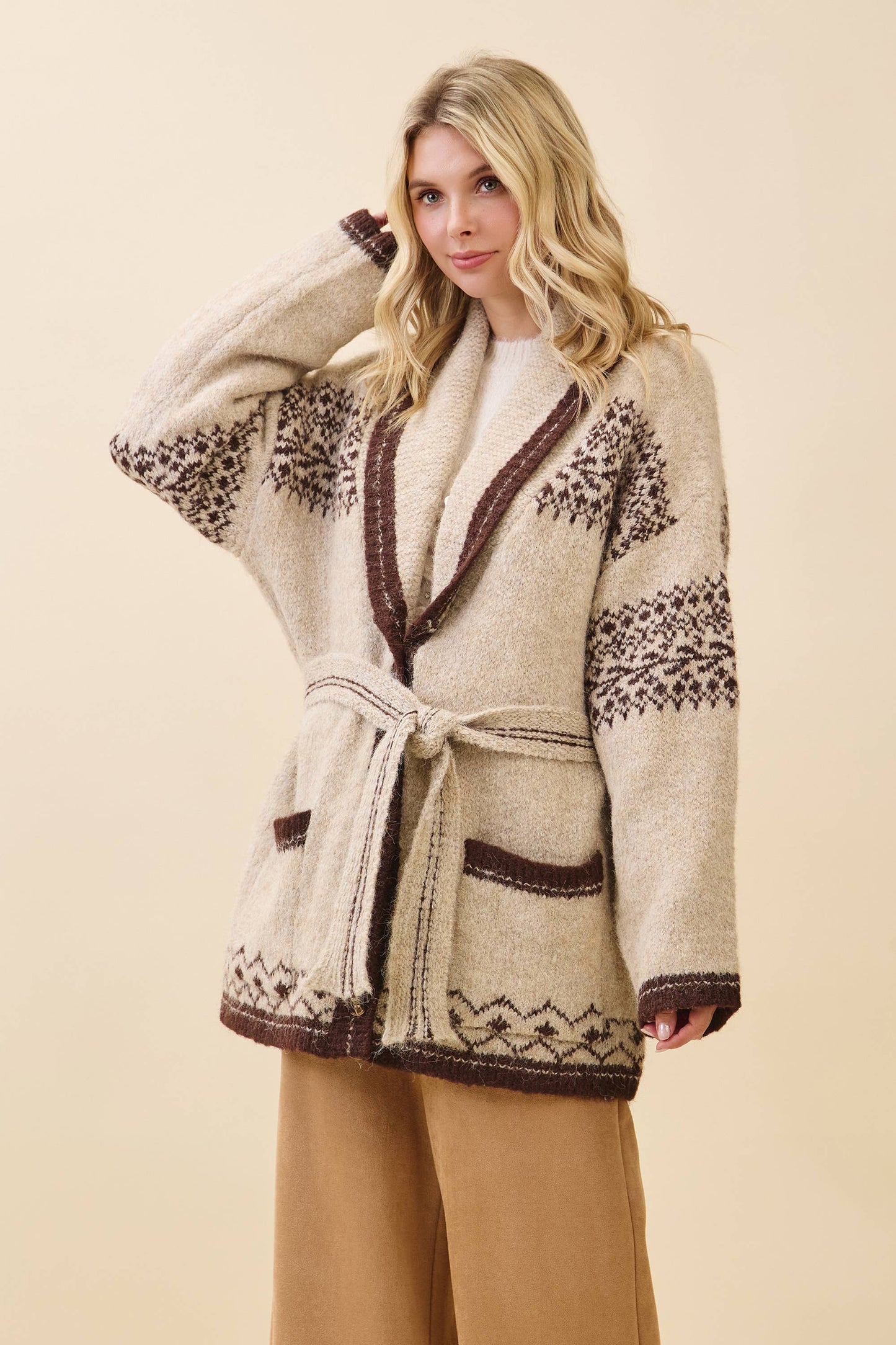 The Cabin Stitch Cardigan