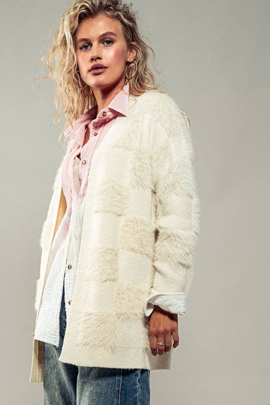 Walking on Fur Open Cardigan