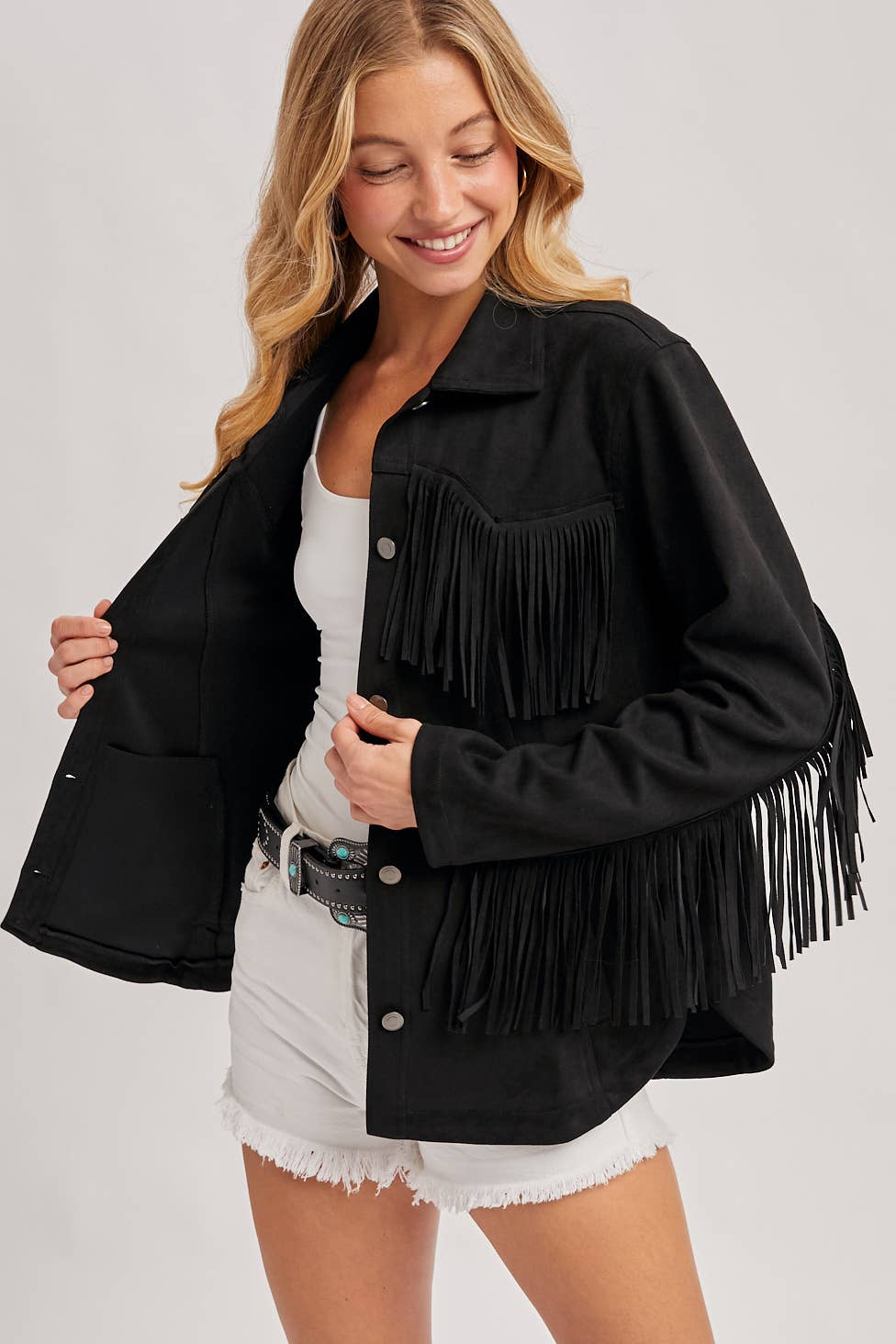 The Whiskey Trail Fringe Jacket
