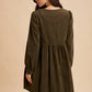 All Tied Up Corduroy Dress