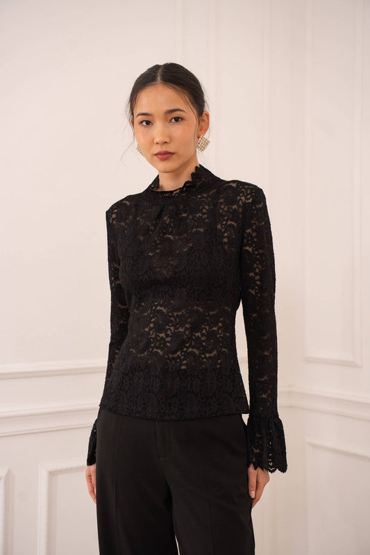 Café Noir Lace Top