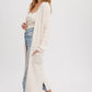 Boucle Long Line Cardigan