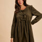 All Tied Up Corduroy Dress