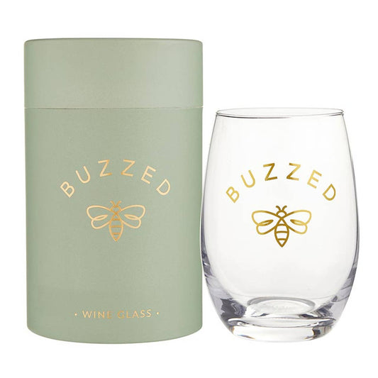 Stemless Wine Glass - Buzzed