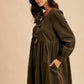 All Tied Up Corduroy Dress