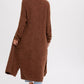 Boucle Long Line Cardigan