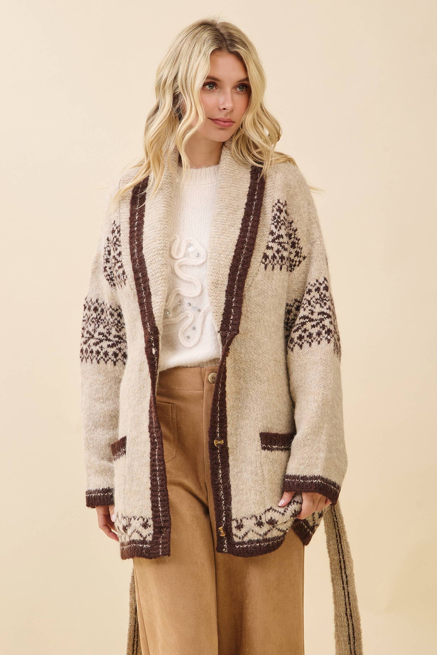 The Cabin Stitch Cardigan