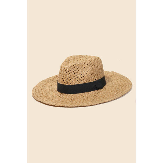 Braided Straw Sun Hat