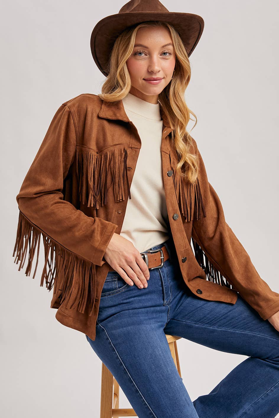 The Whiskey Trail Fringe Jacket