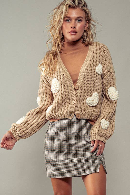 Cloud of Hearts Cardigan