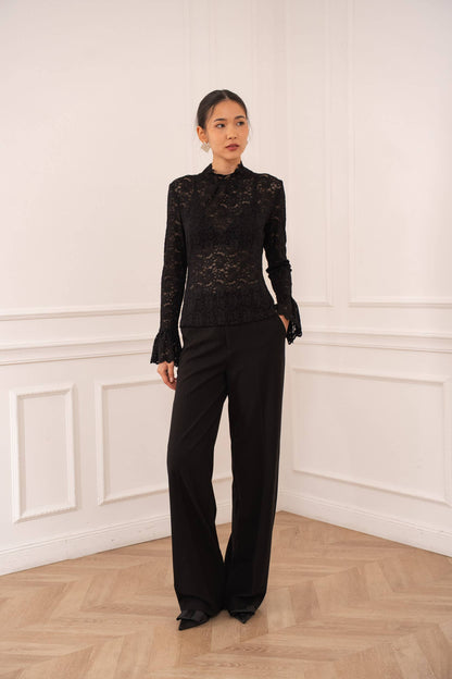 Café Noir Lace Top