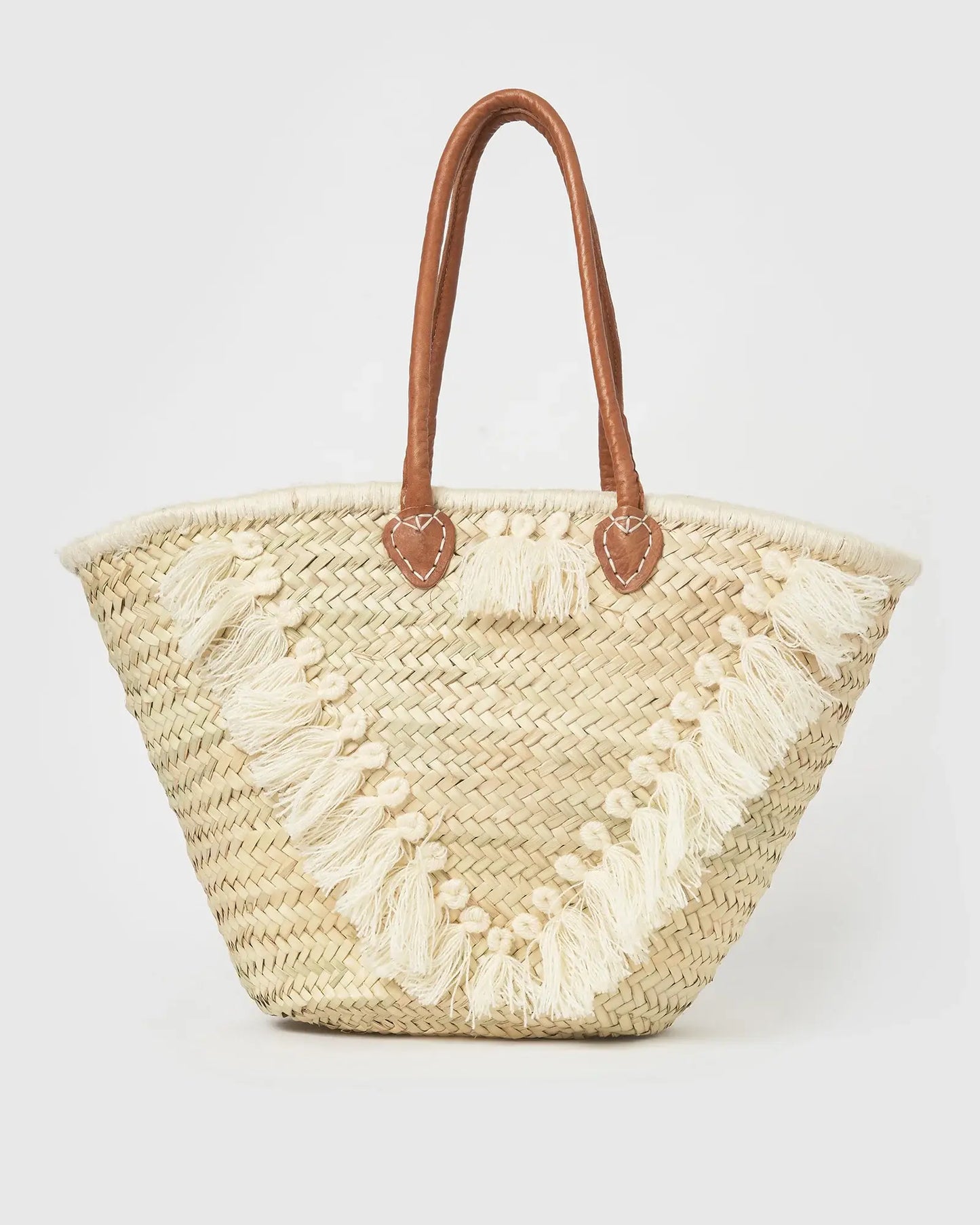 Fringed Handmade Moroccan Tote